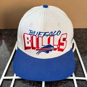 90's Vintage Reebok Buffalo Bills NFL Team Apparel Hat Cap